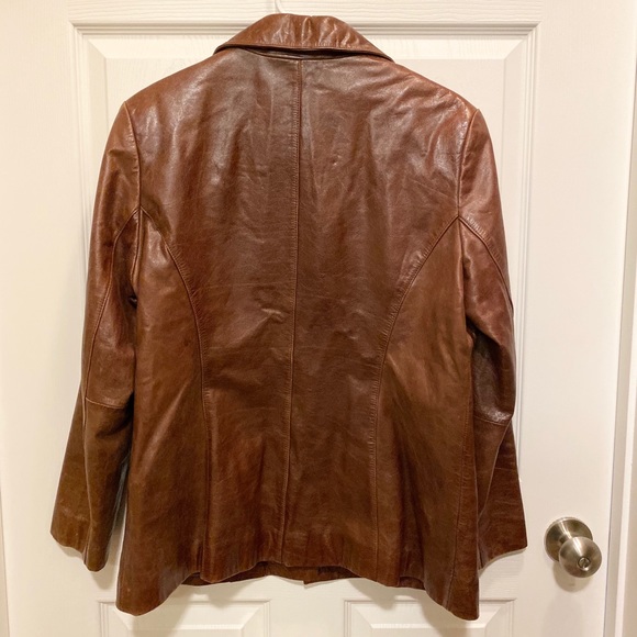 💫 BOGO Classic Vintage Leather Jacket - Picture 4 of 7